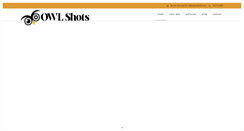Desktop Screenshot of owlshotsstudiobooth.com